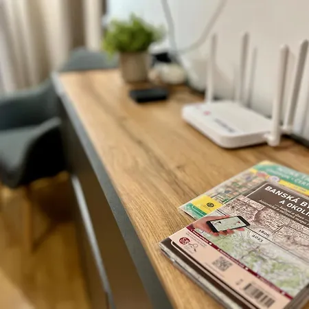 Apartment Bystrica I 24hr Self Check-in L Free Wi-fi & Parking